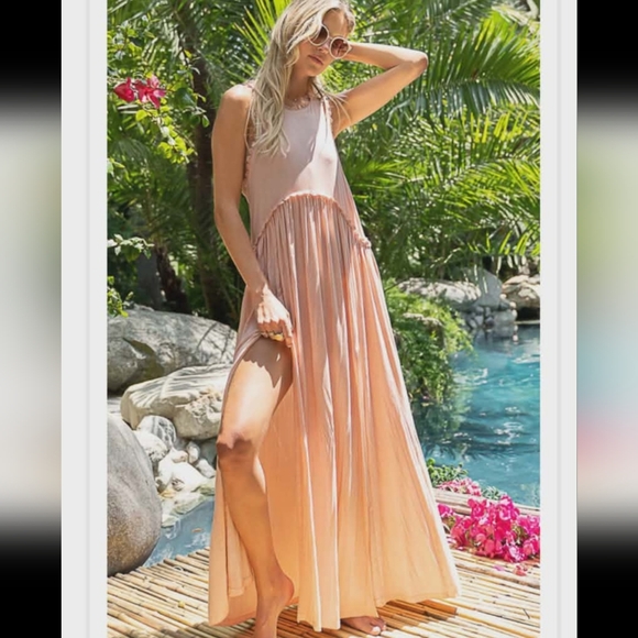 POL Dresses & Skirts - New POL Blush Maxi Dress